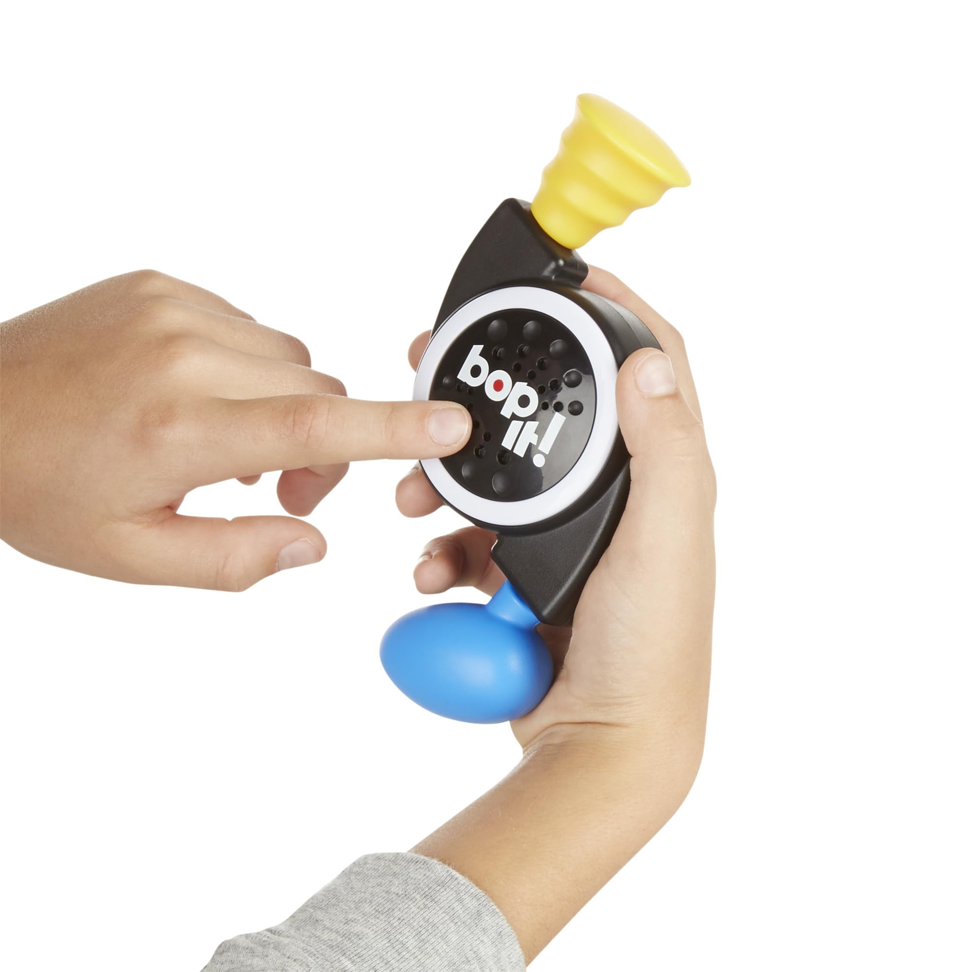 Hasbro Gaming Bop It! Micro Series Electronic Game for 1 or More Players, Classic Bop It! Gameplay in a Compact Size, Fun Party Game for Kids Ages 8+