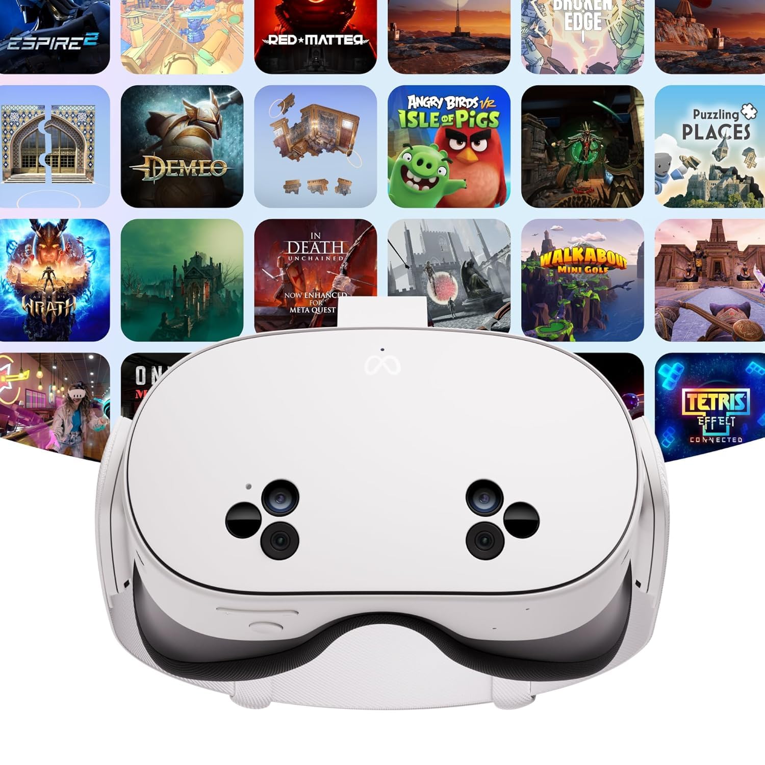 Meta Quest 3S 128GB | VR Headset - Thirty-Three Percent More Memory - 2X Graphical Processing Power - Virtual Reality Without Wires - Access to 40+ Games with a 3-Month Trial of Meta Horizon+ Included
