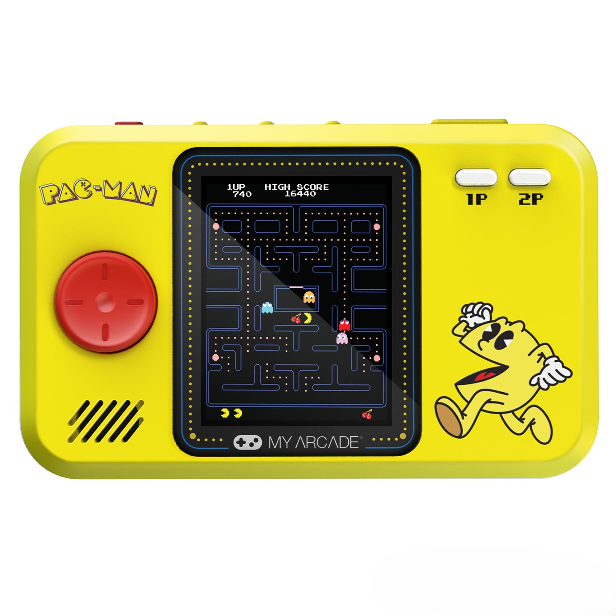 My Arcade Pac-Man Pocket Player Pro: 2.75″ Color Display, Retro Gaming Consoles, Arcade Classics, Family Game Night, Retro Mini