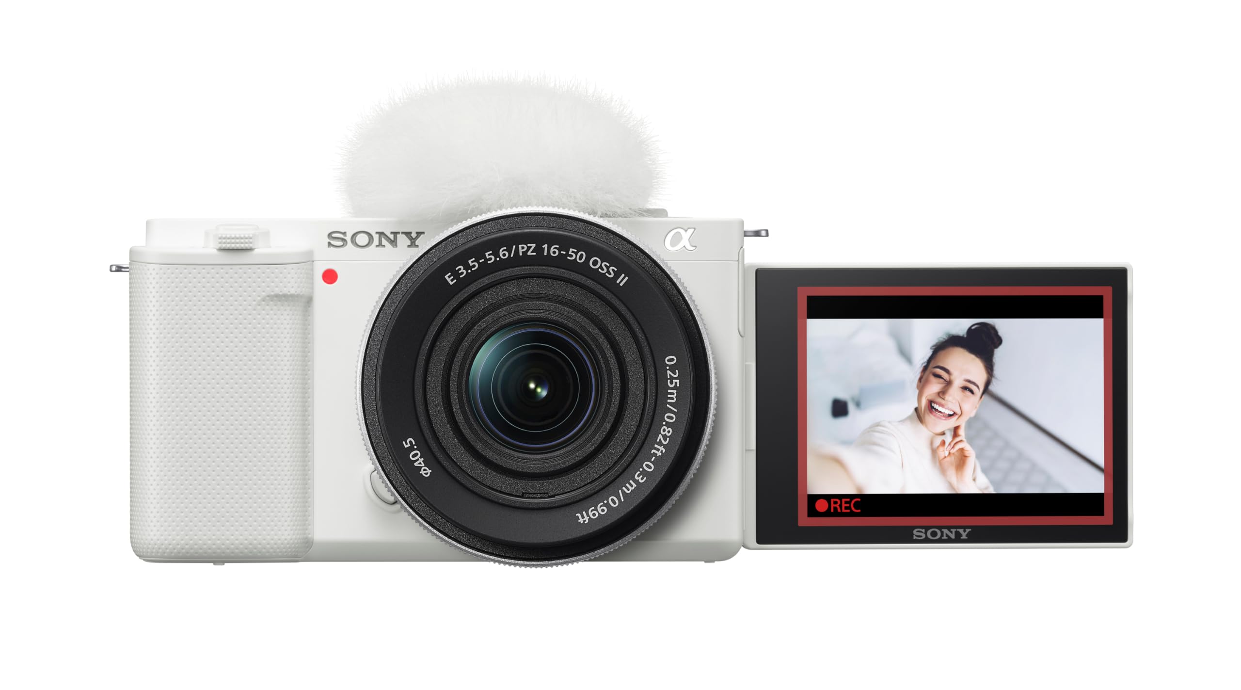 Sony Alpha ZV-E10 - APS-C Interchangeable Lens Mirrorless Vlog Camera Kit - Black, ZVE10KB