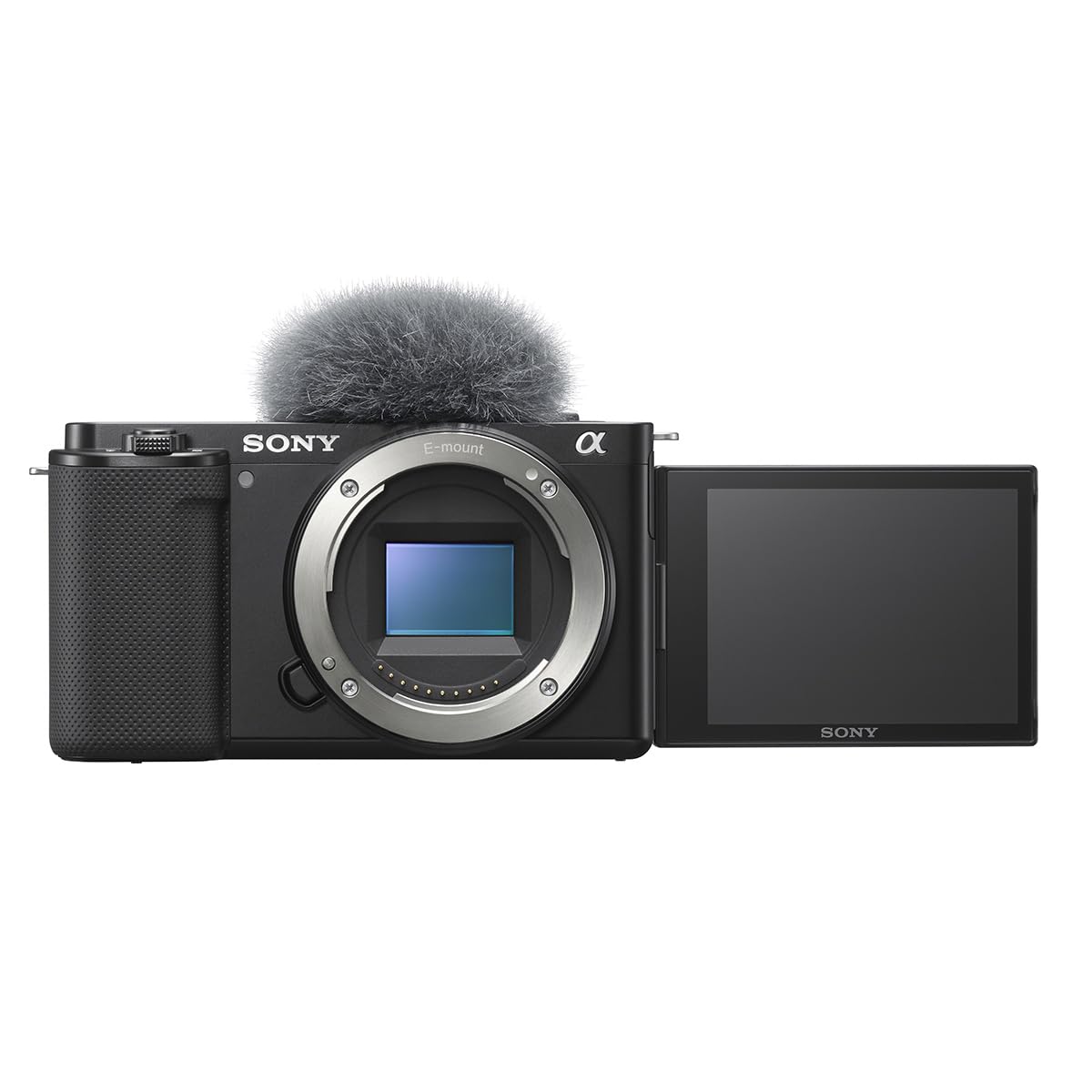 Sony Alpha ZV-E10 – APS-C Interchangeable Lens Mirrorless Vlog Camera Kit – Black, ZVE10KB