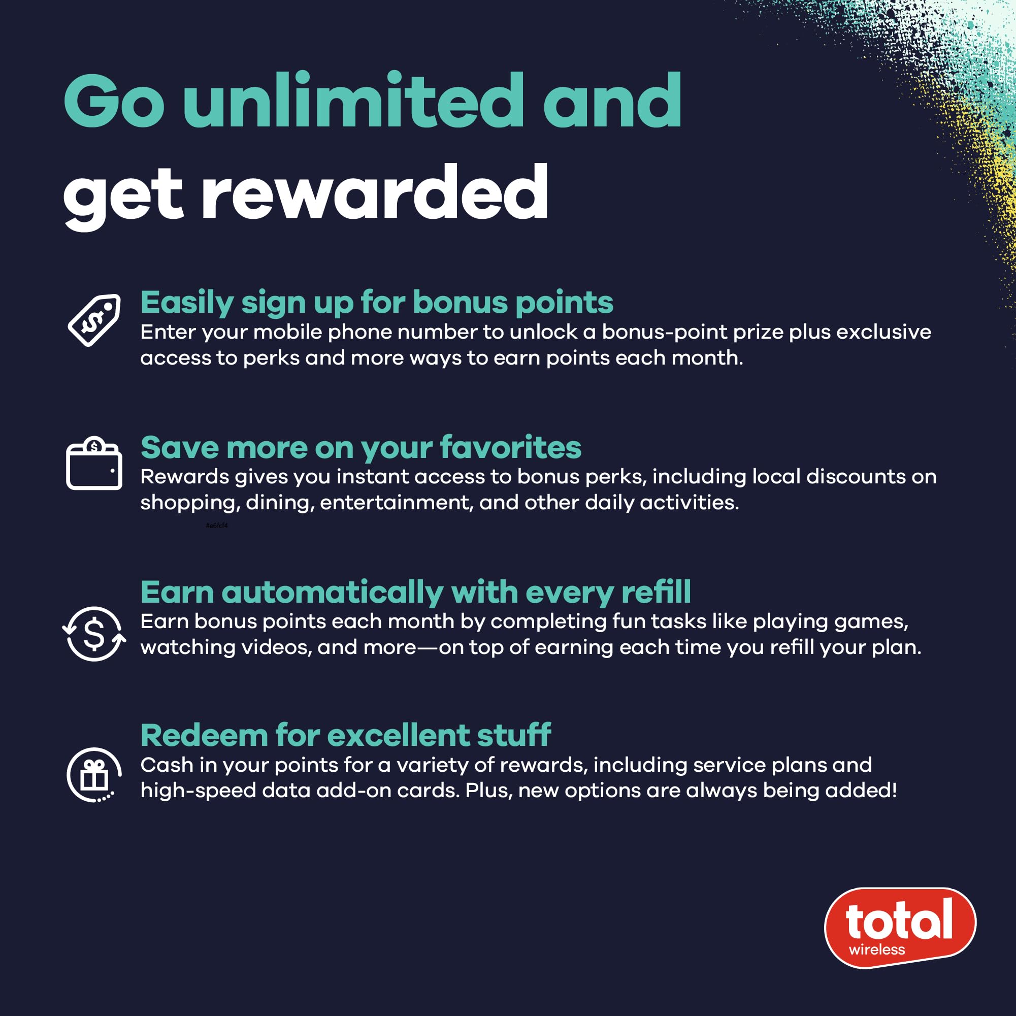 total wireless Motorola Moto G 2026 5G | 64GB Storage | 6.7” 120Hz HD+ Display | 50MP Camera | 5100mAh Battery | Locked ONLY | Prepaid Smartphone - Pantone Tapestry