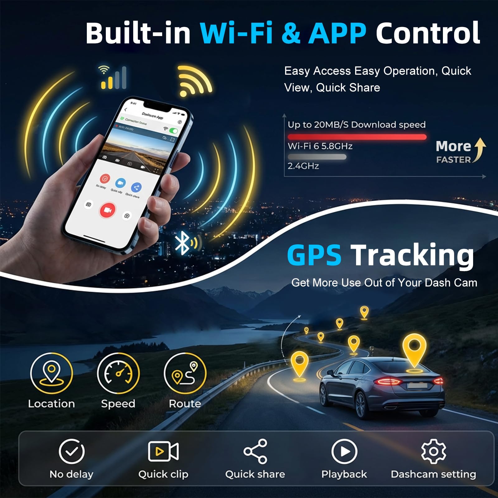 4K Dash Cam Dedicated for Mazda CX5 2019-2025 & CX9 2020-2024, Fit Mazda 2.5 S, OEM Style Hidden Car Recorder with 64GB Card, UHD 2160P, Sunroof Plug Power, UHD 2160P, Night Vision, WiFi, G-Sensor