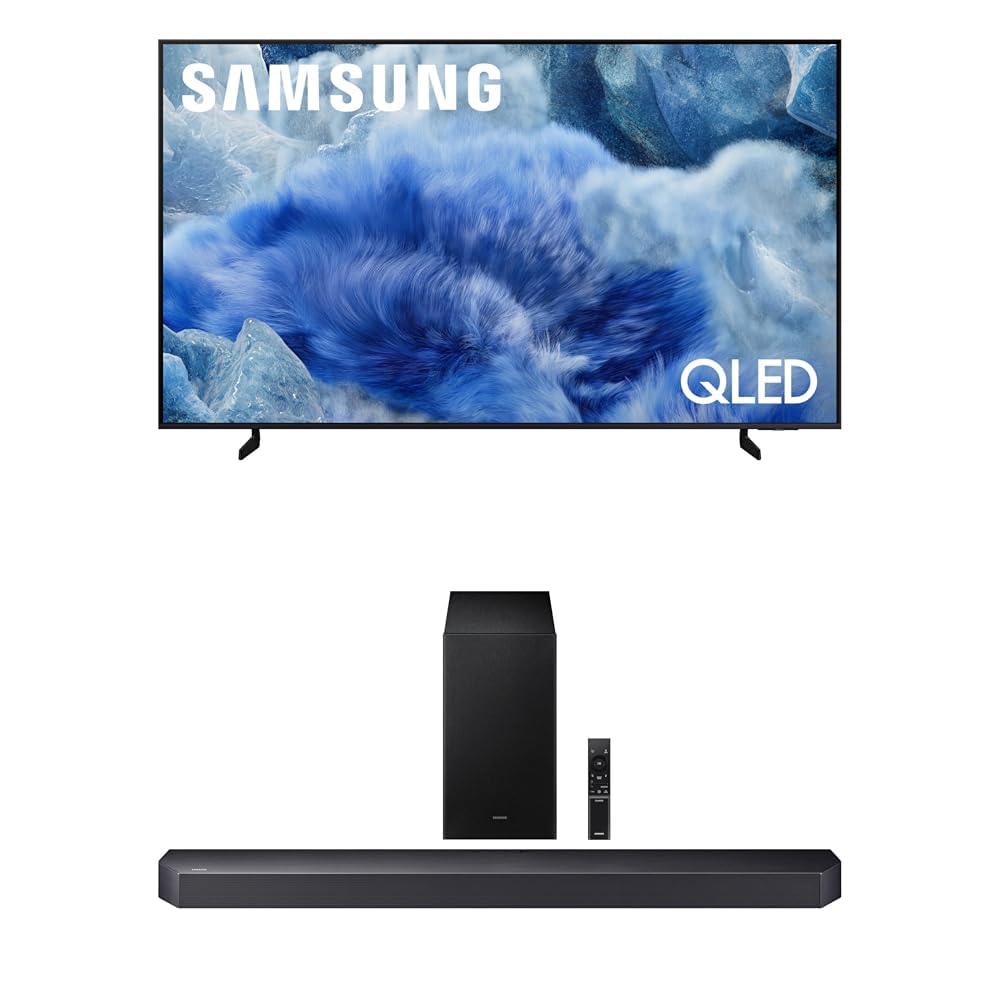 Samsung 43-Inch Class QLED Q8F 4K UHD Smart TV (2025 Model) Q4 AI Processor, 100% Color Volume with Quantum Dot, AirSlim Design, Endless Free Content, Samsung Vision AI, Alexa Built-in