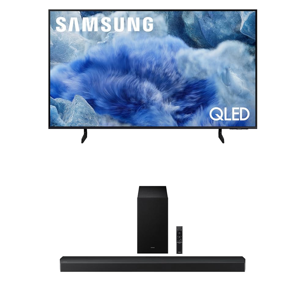 Samsung 43-Inch Class QLED Q8F 4K UHD Smart TV (2025 Model) Q4 AI Processor, 100% Color Volume with Quantum Dot, AirSlim Design, Endless Free Content, Samsung Vision AI, Alexa Built-in