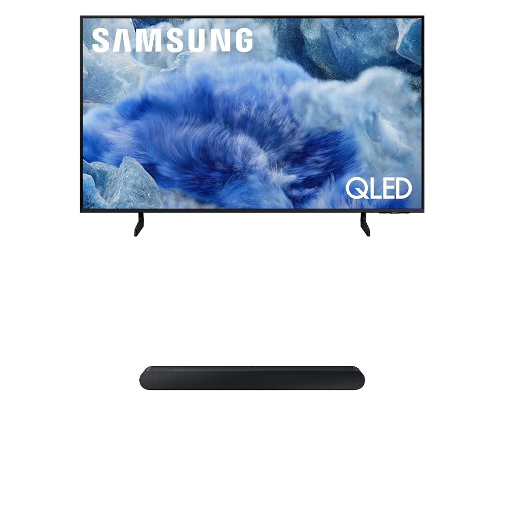 Samsung 43-Inch Class QLED Q8F 4K UHD Smart TV (2025 Model) Q4 AI Processor, 100% Color Volume with Quantum Dot, AirSlim Design, Endless Free Content, Samsung Vision AI, Alexa Built-in