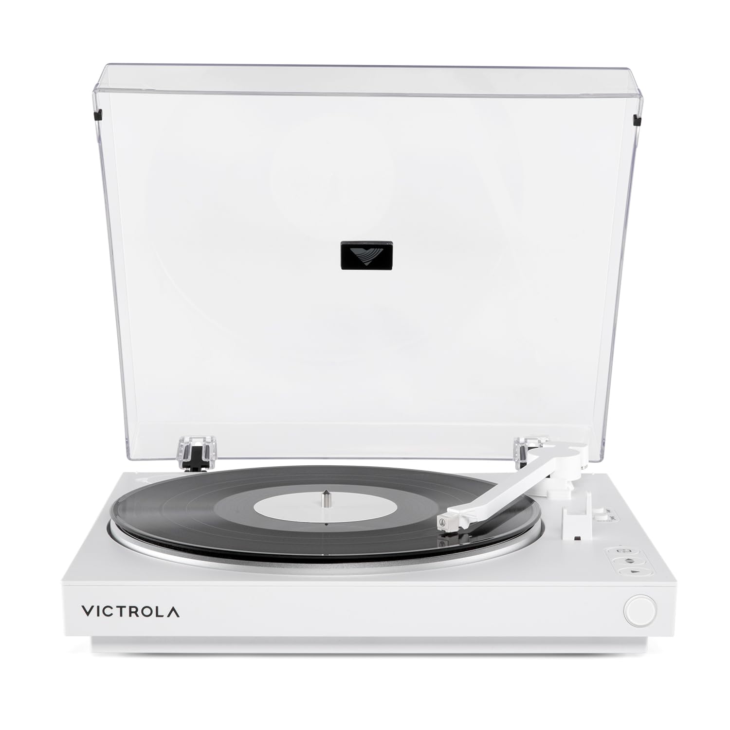 Victrola Fully Automatic Bluetooth Turntable w Audio Technica ATN3600L Cartridge, Automatic Repeat Function, 2-Speed Vinyl Record Player, Wireless Bluetooth Streaming, Preamp & Aluminum Platter Green